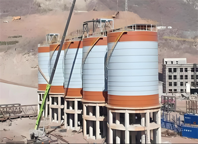 乌拉特前高架钢板仓