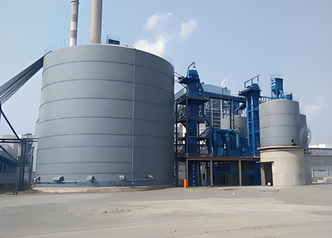 乌拉特前1万吨钢板仓